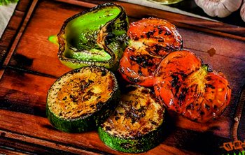 Шашлык из свежих овощей