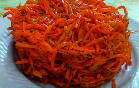 Морковь по-корейски